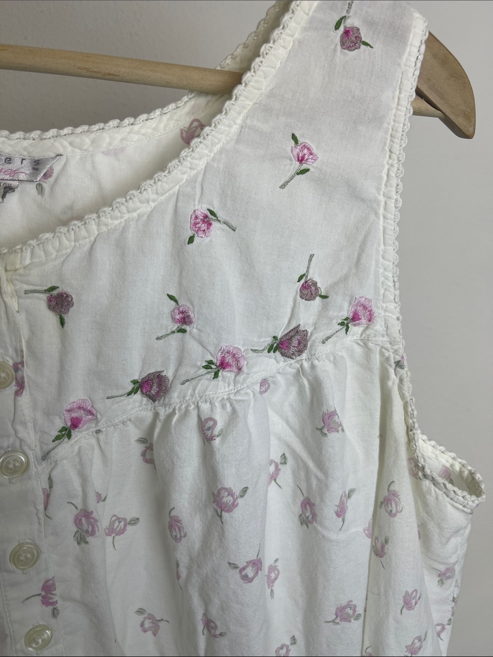 Vintage Partners Intimates cotton nightgown XXL - Picture 4 of 6